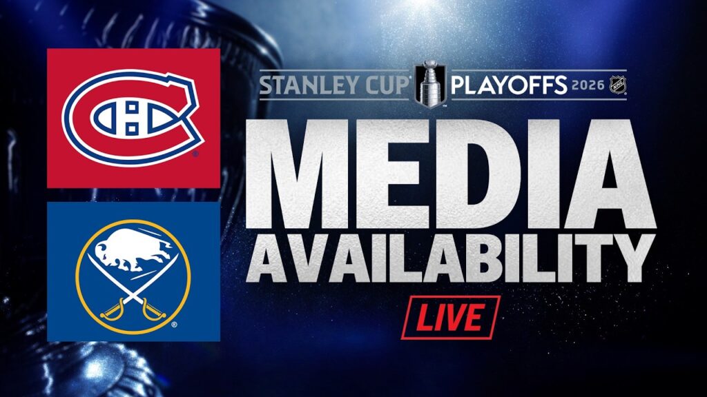 Montreal Canadiens @ Buffalo Sabres Game 3 Post-Game Media Availability