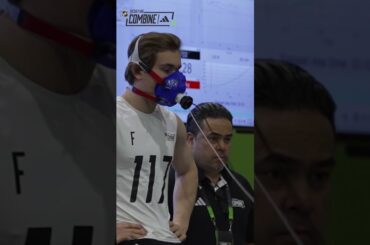 Macklin Celebrini takes on the VO2 Max Bike 🚴