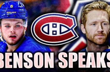 ZACH BENSON SPEAKS OUT ABOUT MIKE MATHESON PROTECTING HIM: CANADIENS & SABRES NEWS