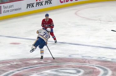 Sabres score UNLIKELY goal from CENTER ICE!