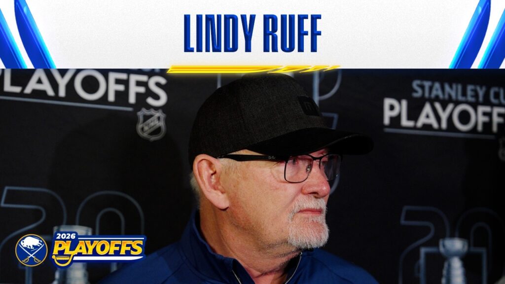 “I’m Having Fun With Them” | Lindy Ruff After Game 4 Win Over Montreal | Buffalo Sabres Playoffs