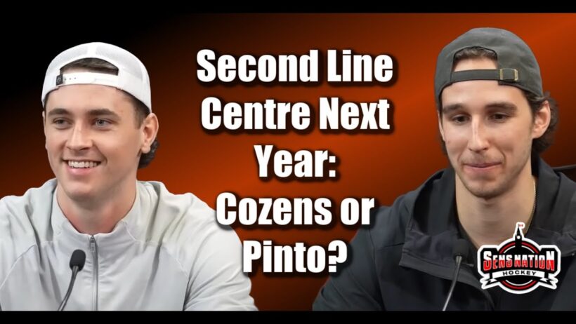 What Will the Senators Offer Claude Giroux? Who's Second Line Centre Next Year? Pinto or Cozens?
