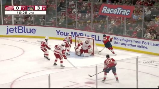 Eetu Luostarinen 0+1 vs Detroit