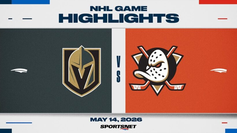 NHL Game 6 Highlights | Golden Knights vs. Ducks - May 14, 2026