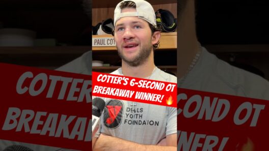 Cotter’s Last-Second OT Winner! 👀