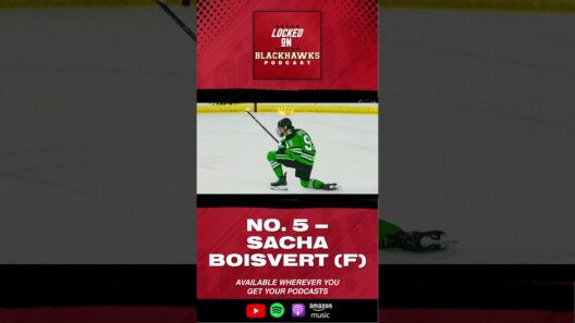 Chicago Blackhawks Summer 2025 Top Prospects: No. 5 -- Sacha Boisvert (F)