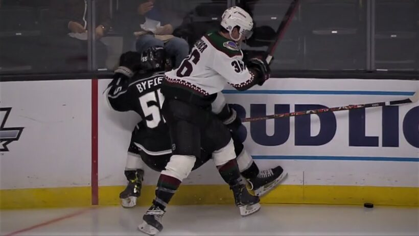 Quinton Byfield Injury In The Third Period Of Tuesday Nights Game