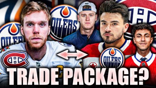 HUGE CONNOR MCDAVID TRADE PACKAGE TO THE HABS? NICK SUZUKI, JAKUB DOBES TO EDMONTON OILERS?