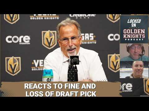 Vegas Golden Knights Face NHL Punishment as John Tortorella Fined, Fallout INTENSIFIES | VGK Podcast