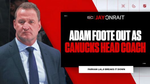 Are you shocked by Canucks firing head coach Adam Foote?