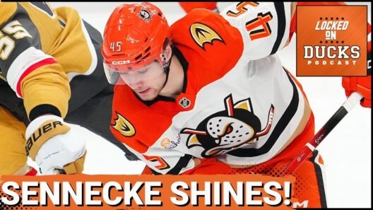 RESILIENT: Anaheim Ducks’ Beckett Sennecke ADAPTS and Delivers CLUTCH Performances in Playoffs