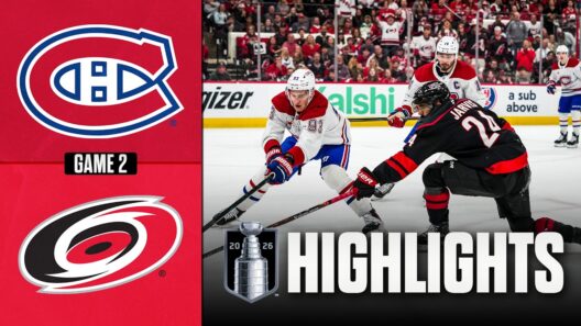 Canadiens vs. Hurricanes | NHL Playoff Highlights | Game 2 | May 23, 2026