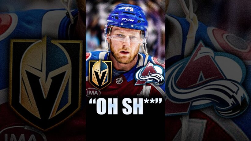 THE COLORADO AVALANCHE ARE FALLING APART BIG TIME… DOWN 2-0 TO THE VEGAS GOLDEN KNIGHTS