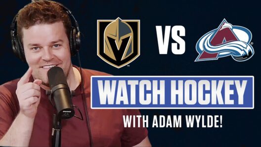 Vegas Golden Knights vs Colorado Avalanche GAME 1 LIVE w/ Adam Wylde