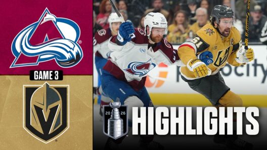 Golden Knights vs. Avalanche | NHL Playoff Highlights | Game 3 | May 24, 2026
