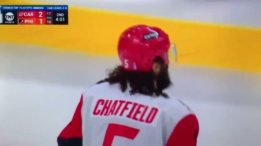 Hurricanes D #5 Jalen Chatfield  SH🥅(1)🏒Wrist-Shot Goal