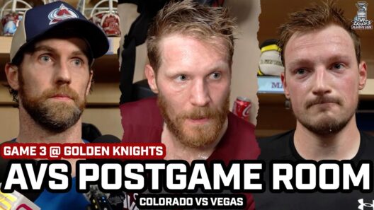 Cale Makar & Avs HONEST After CHOKING 3-0 Lead in Game 3 @ Vegas to Go Down 3-0 in Series