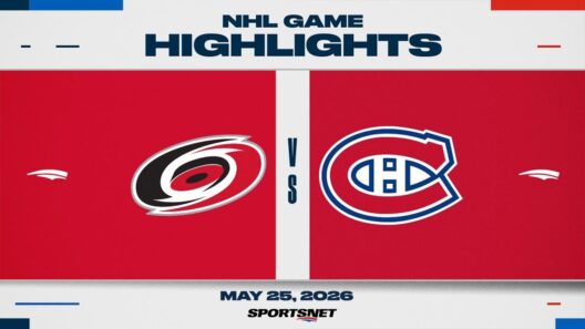 NHL Game 3 Highlights | Hurricanes vs. Canadiens - May 25, 2026