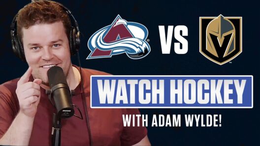 Vegas Golden Knights vs Colorado Avalanche GAME 4 LIVE w/ Adam Wylde