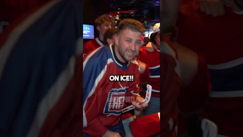 Habs fan repping a Kotkaniemi jersey during Game 1 vs Carolina 🤦‍♂️