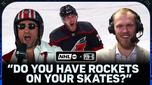 Nikolaj Ehlers Chats With Bizzy Cane-Evil After OT Winner In Game 2 🚀 | NHL on TNT