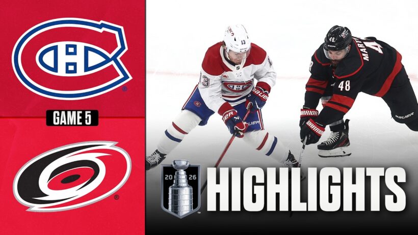Canadiens vs. Hurricanes | NHL Playoff Highlights | Game 5 | May 29, 2026