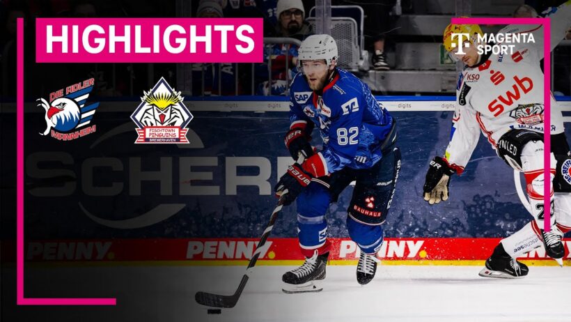 Adler Mannheim - Pinguins Bremerhaven | PENNY DEL | MAGENTA SPORT