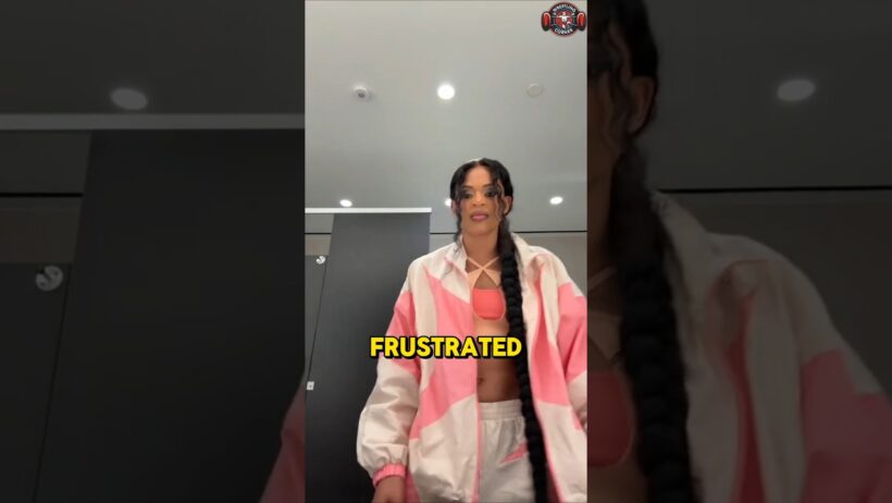 Bianca Belair is FURIOUS at Naomi 🤬 🤬 🤬 #wwe #biancabelair