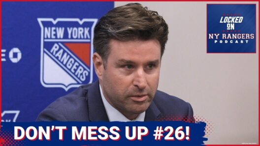 ALERT: Will Chris Drury and the Rangers MESS UP the No. 26 pick? Looking at some good options…