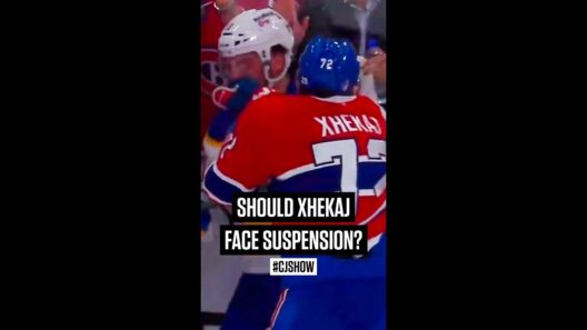 Should Arber Xhekaj face suspension for his sucker punch on Sam Carrick? #CJShow