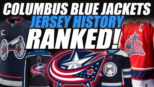 NHL Columbus Blue Jackets Jersey History RANKED!