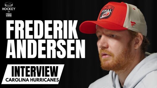 Frederik Andersen Reflects on Making Stanley Cup Finals With Carolina & Playing for  Claude Lemieux