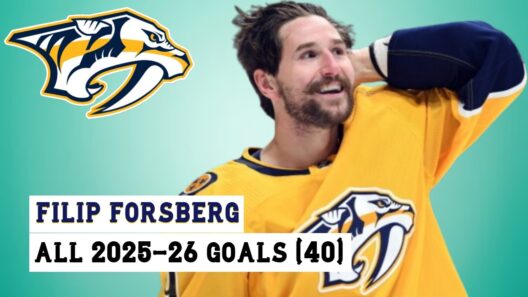 Filip Forsberg (#9) All 40 Goals of the 2025-26 NHL Season