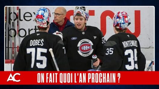 Après les succès de Dobeš, on fait quoi l'an prochain avec trois gardiens?