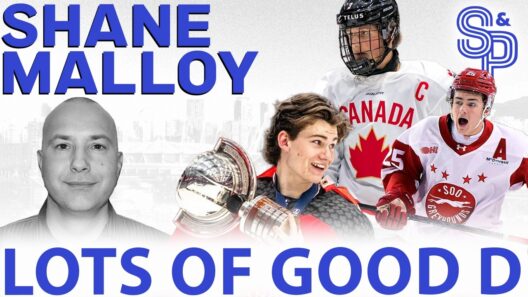 Shane Malloy vancouver canucks nhl draft gavin mckenna ivar stenberg