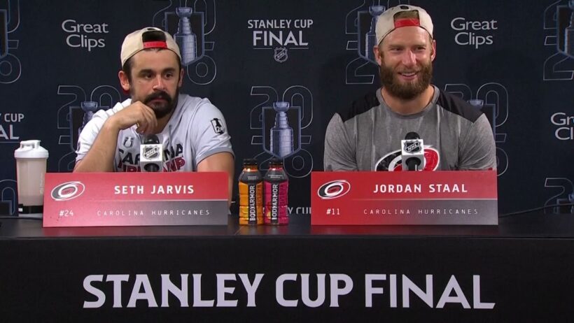Jordan Staal hails Hurricanes' resilience after Game 2 win in Stanley Cup Final