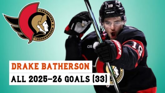 Drake Batherson (#19) All 33 Goals of the 2025-26 NHL Season