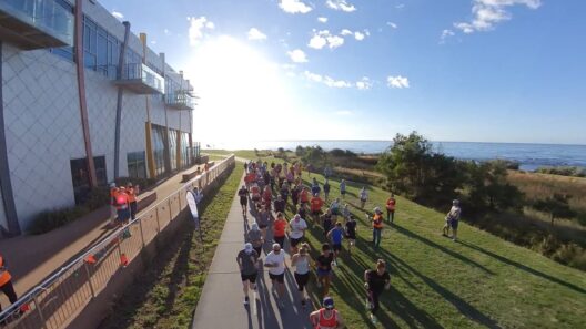 Cyril Curtain Reserve parkrun. Course flyover video.