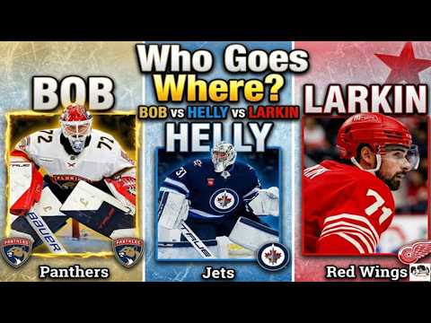 Everyone Wants To Be Traded To Florida - Bobrovsky vs Helly vs Larkin
