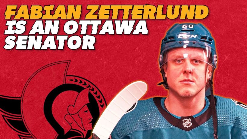 Fabian Zetterlund is an Ottawa Senator! | Sens/Sharks Trade Details
