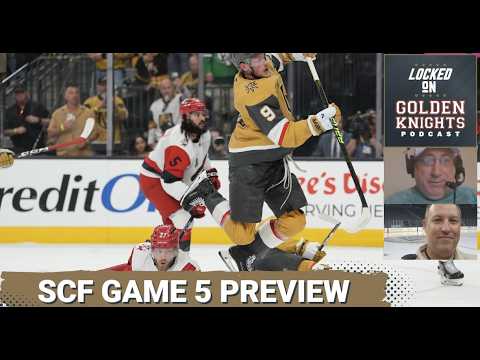 Vegas Golden Knights FACE-OFF Against Carolina Hurricanes—Stanley Cup Control at STAKE | VGK Podcast