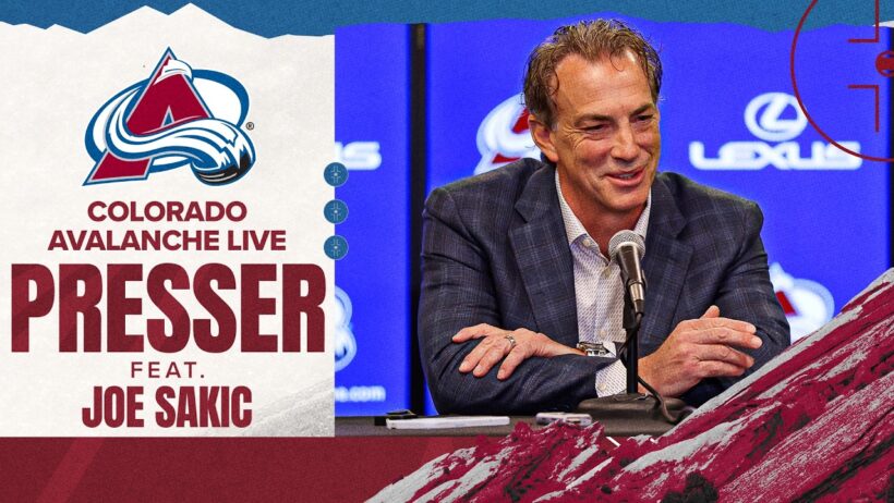 Avalanche Press Conference LIVE (June 11, 2026)