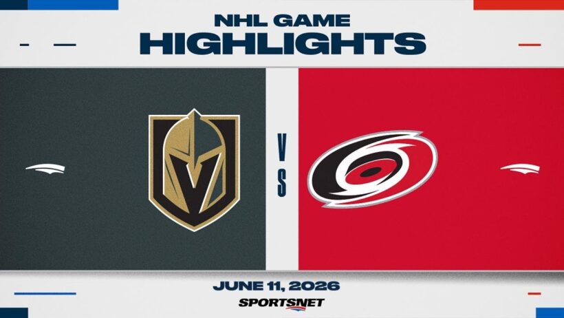 NHL Game 5 Highlights | Golden Knights vs. Hurricanes - June 11, 2026