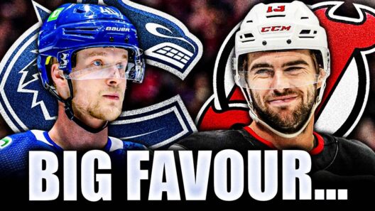 NICO HISCHIER IS DOING ELIAS PETTERSSON A HUGE FAVOUR… NEW JERSEY DEVILS / VANCOUVER CANUCKS NEWS