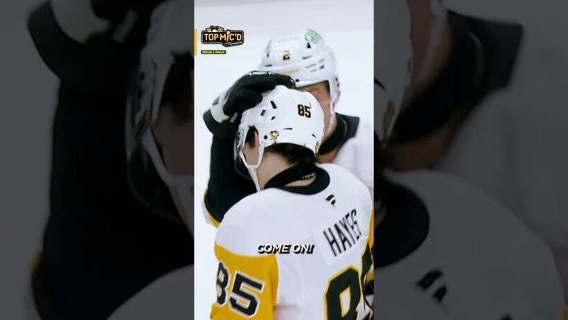 Mic'd Up Moment: Avery Hayes' NHL Debut 🙌