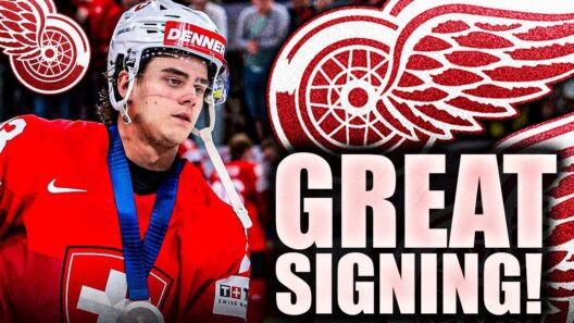 STEVE YZERMAN MAKES A GREAT FREE AGENT SIGNING: TOP SCORER THEO ROCHETTE TO THE DETROIT RED WINGS