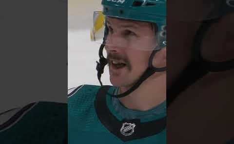 Sharks fans JUST realize Karlsson has a hat trick