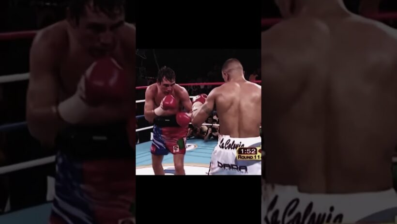 Remember Oscar De La Hoya? No, not as the promoter, as the boxer!