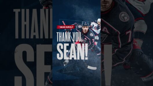 Thank You, Kurls! 💙❤️ Best of Luck in Boston! #cbj #hometown #columbua #nhl #shorts