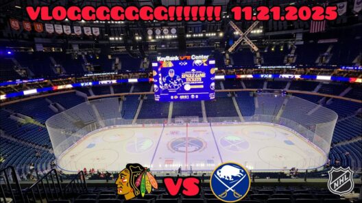 Blackhawks Vs Sabres VLOGGGGG!!!!!! 11/21/2025